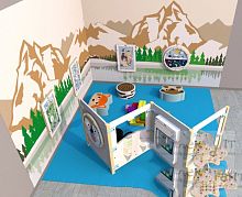 Игровая комната для детского сада innovator Playroom «Magic Wall» (для помещений 8-10 м кв)