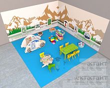 Игровая комната для детского сада innovator Playroom (для помещений 20 м кв)