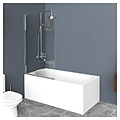 BelBagno UNO-V-1-80/150-C-Cr прозрачное стекло