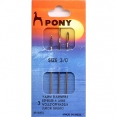 Иглы с большим ушком универсальные №3