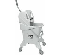 Одноведерная тележка с универсальным отжимом HQ profiline серая, 31 л