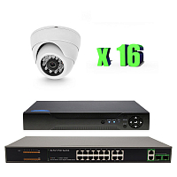   IP Ps-Link KIT-A216IP-POE   2   16     POE
