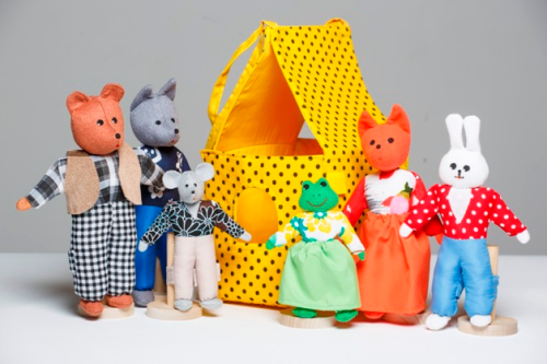 Театр Теремок с домиком Театр Теремок с домиком