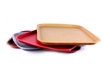 Поднос 470х360 мм зеленый Профлайнтрейд Поднос 470х360 мм зеленый Профлайнтрейд