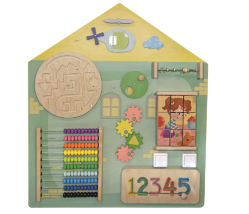 Бизиборд Городок-3, 80х92 см Бизиборд Городок-3, 80х92 см