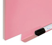 Доска магнитно-маркерная Rocada SkinColour лак розовый 55x75см 6419R-