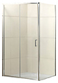BelBagno UNO-AH-1-110/80-M-Cr 110x80x185 см, матовое стекло BelBagno UNO-AH-1-110/80-M-Cr 110x80x185 см, матовое стекло