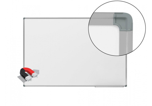 Доска белая магнитно-маркерная, 150х200 см