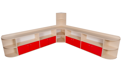 Стенка детская угловая, 2500х340х6501250 мм' Стенка детская угловая, 2500х340х6501250 мм'