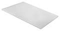 Luxstahl 500х350х8 мм белая, полипропилен Luxstahl 500х350х8 мм белая, полипропилен