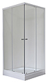 Royal Bath RB HPD-T 85x85x185 см, прозрачное, белый профиль Royal Bath RB HPD-T 85x85x185 см, прозрачное, белый профиль