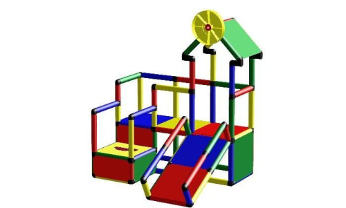 Детский игровой комплекс-конструктор Evolution (416 деталей)