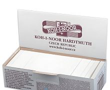 Мел белый KOH-I-NOOR (Чехия), набор 100 шт., квадратный, 11150200000