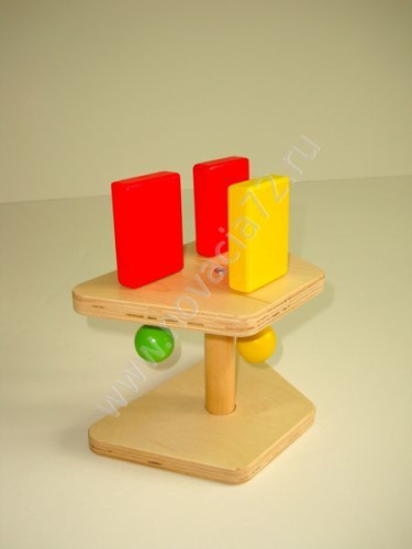 Тактильно-развивающая Панель детская Разноцветное домино (3 домино, стартовая) Тактильно-развивающая Панель детская Разноцветное домино (3 домино, стартовая)