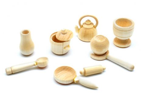 Посуда кукольная, 10 предметов Посуда кукольная, 10 предметов