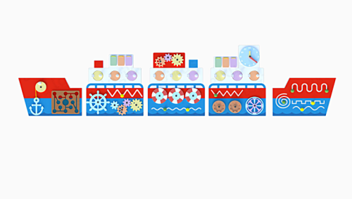 Декоративно-развивающая панель (бизиборд) "Кораблик" Декоративно-развивающая панель (бизиборд) "Кораблик"