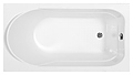 Aquanet West 140x70 см, акрил Aquanet West 140x70 см, акрил