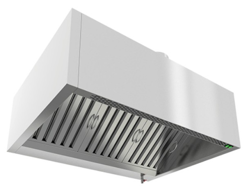 ЗКВПО-1010 зонт вытяжной коробчатый пристен. (1000х1000х400) с ж/у фильтрами, с отв., без подсвет. ЗКВПО-1010 зонт вытяжной коробчатый пристен. (1000х1000х400) с ж/у фильтрами, с отв., без подсвет.