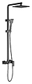 TIMO Selene SX-1030/03 с верхней душевой лейкой "Тропический дождь", черный матовый TIMO Selene SX-1030/03 с верхней душевой лейкой "Тропический дождь", черный матовый