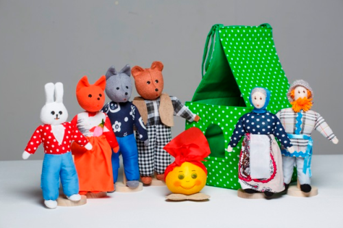 Театр Колобок с домиком Театр Колобок с домиком