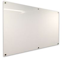 Стеклянная магнитно-маркерная доска Standart c внешними креплениями
