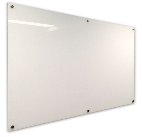 Стеклянная магнитно-маркерная доска Standart c внешними креплениями