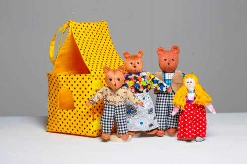 Театр Три медведя с домиком Театр Три медведя с домиком