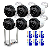 Комплект видеонаблюдения WIFI Ps-Link KIT-XMG506R-WIFI 5Мп 6 камер Комплект видеонаблюдения WIFI Ps-Link KIT-XMG506R-WIFI 5Мп 6 камер