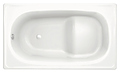 BLB EUROPA Mini B2SE 120х70 см, с сиденьем, сталь BLB EUROPA Mini B2SE 120х70 см, с сиденьем, сталь