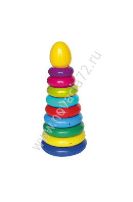 Пирамидка пластмассовая 30 см Пирамидка пластмассовая 30 см