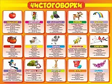 Стенд Чистоговорки часть 2, арт. ШК-0493