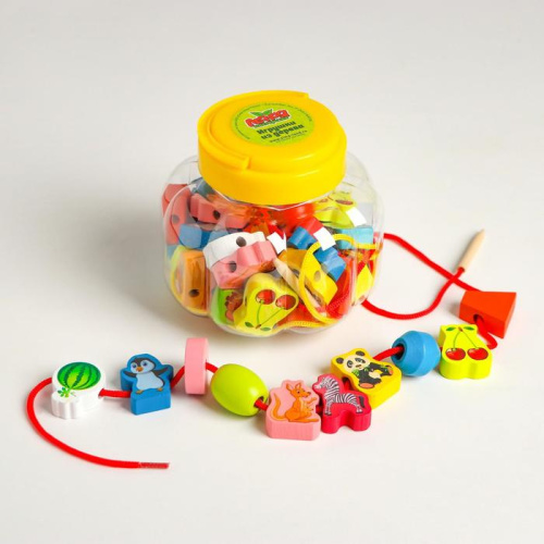 Шнуровка в банке, 40 деталей Шнуровка в банке, 40 деталей