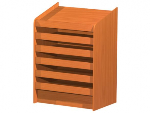 Стеллаж с выдвижными полками Стеллаж с выдвижными полками