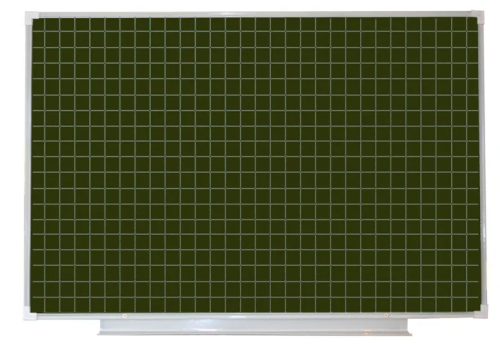Доска 1-элементная меловая магнитная, клетка 1500х1000 мм
