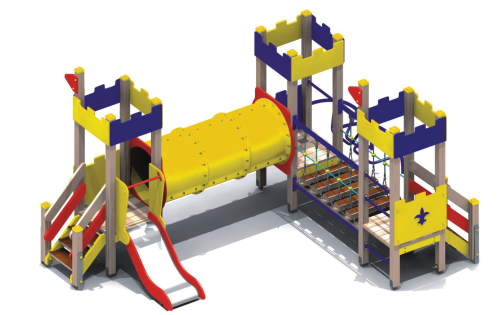 Детский игровой комплекс Крепость №1