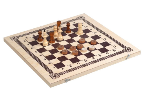 Игра два в одном (шашки, шахматы) Игра два в одном (шашки, шахматы)