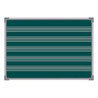 Доска 1-элементная меловая магнитная, нотный стан 1х1,5м