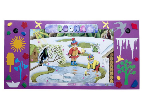Игровая интерактивная Панель детская Весна Игровая интерактивная Панель детская Весна