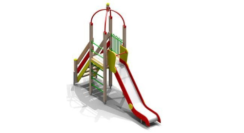 Детский игровой комплекс №33, 4900х1050 мм Детский игровой комплекс №33, 4900х1050 мм