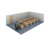 Стационарный лингафонный без кабинок на 15 мест Стационарный лингафонный без кабинок на 15 мест