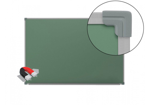 Доска магнитно-меловая одноэлементная, 100х200 см