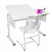 Комплект ученической мебели одноместный Твин Лайт Комплект ученической мебели одноместный Твин Лайт