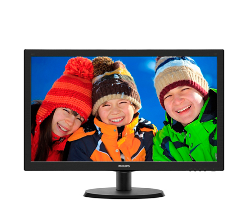 223V5LSB (00/01) Black Philips монитор 21.5" TN LED 5ms 16:9 250cd 223V5LSB (00/01) Black Philips монитор 21.5" TN LED 5ms 16:9 250cd