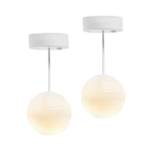 Освещение для домика Люстра с абажуром из рисовой бумаги 2 шт. Освещение для домика Люстра с абажуром из рисовой бумаги 2 шт.