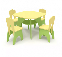 Комплект детской мебели Радуга (1, 2 р. гр.)