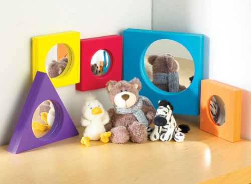 Набор зеркал в геометрических фигурах Набор зеркал в геометрических фигурах