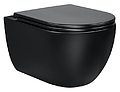 Vincea Evo VT1-34MB с ультратонким сиденьем soft-close, черный матовый Vincea Evo VT1-34MB с ультратонким сиденьем soft-close, черный матовый