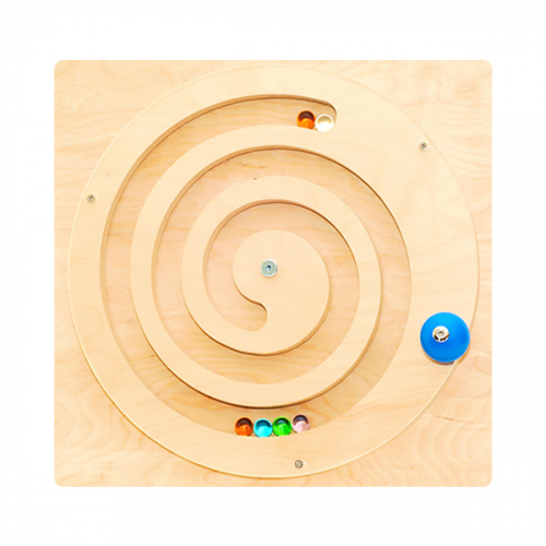 Тактильно-развивающая Панель детская Лабиринт-колесо Тактильно-развивающая Панель детская Лабиринт-колесо