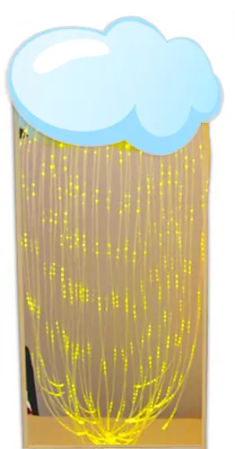 Зеркальное панно с фибероптическими нитями, арт. СК-9 Зеркальное панно с фибероптическими нитями, арт. СК-9