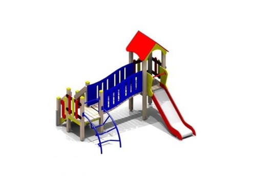 Детский игровой комплекс №22, 3215х2900 мм